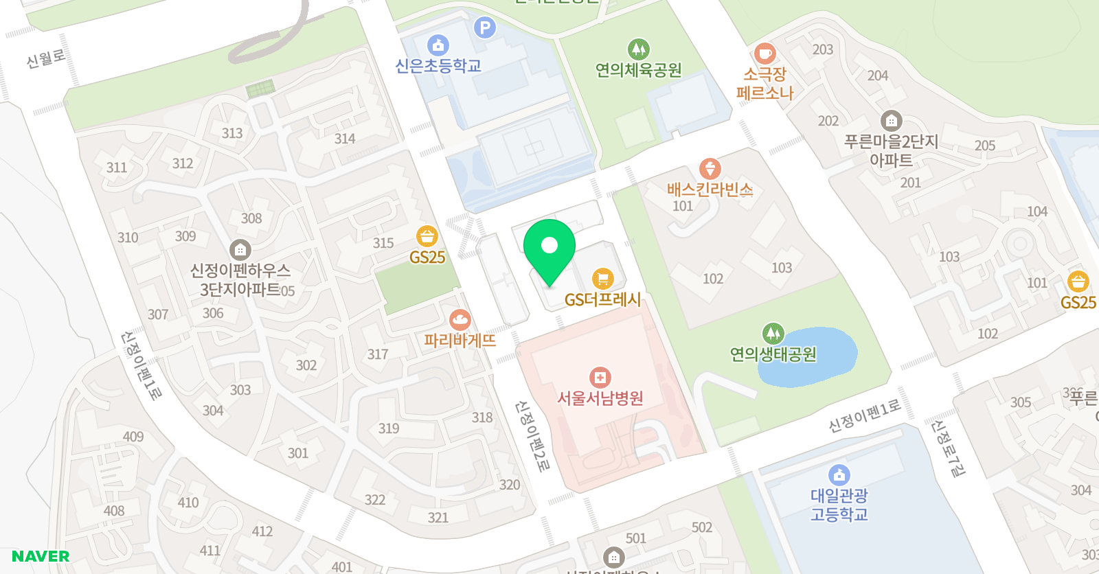 클라비어 음악학원 위치