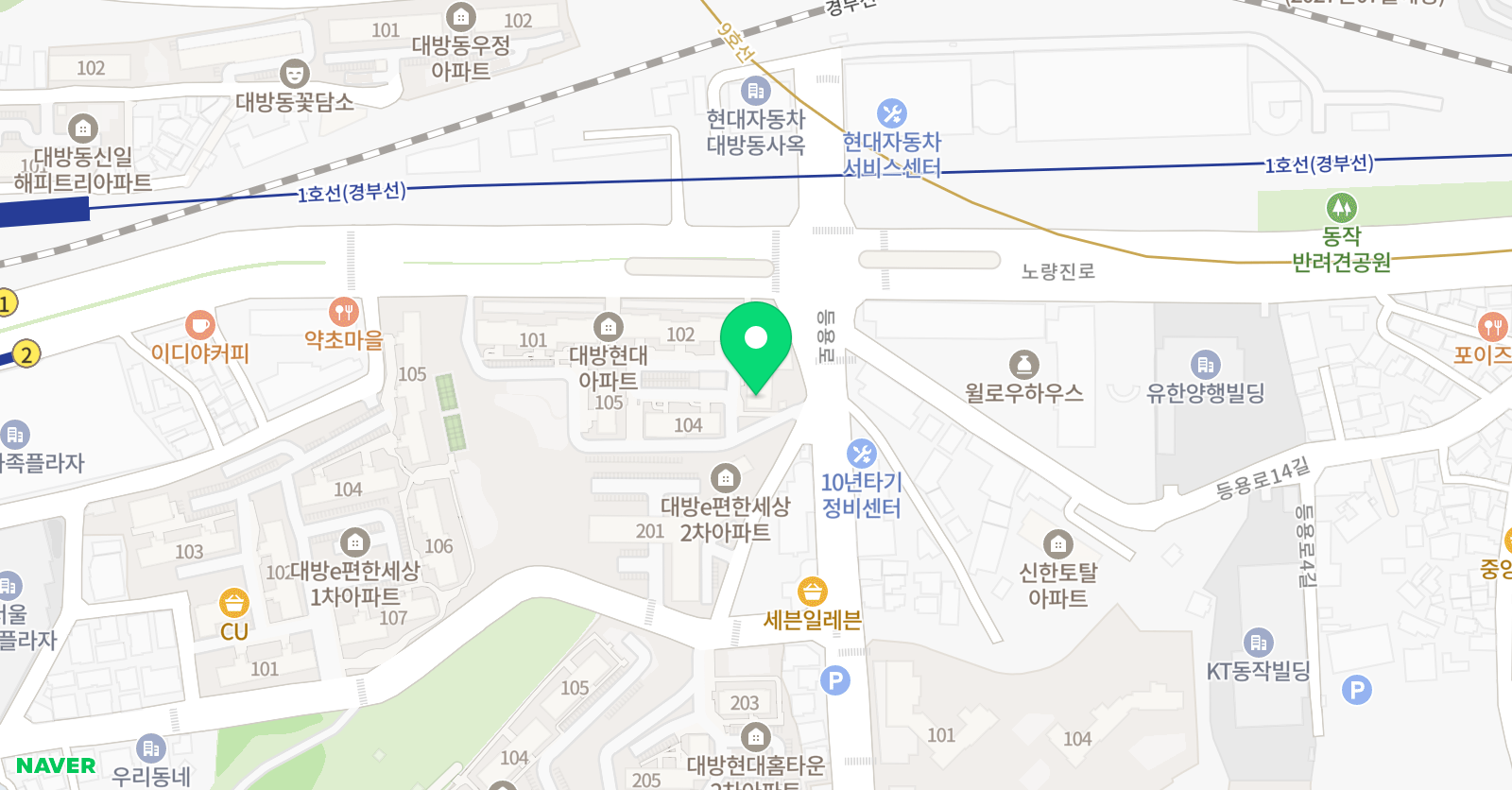 현대 피아노교습소 위치