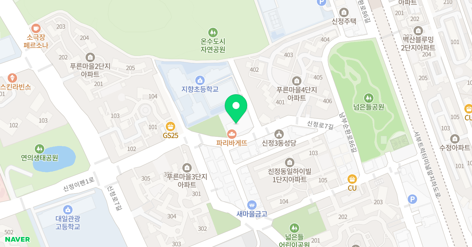 길 학원 위치