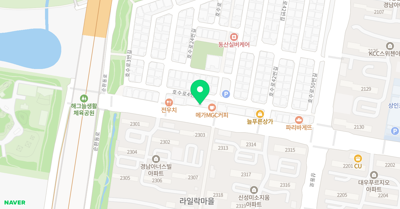 라일락 예음 음악학원 위치