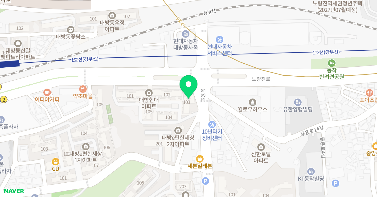 키즈아스코 영어학원 위치