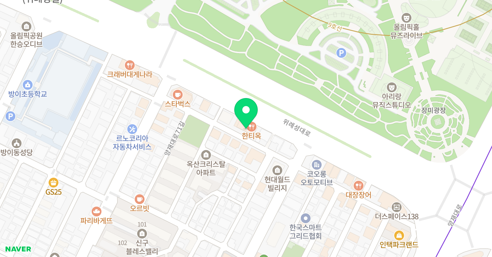 청어람 수학원 초등관 위치