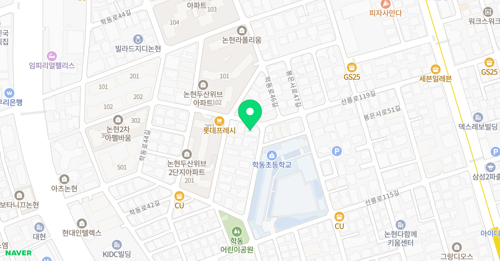 전인혁뮤직랩 위치