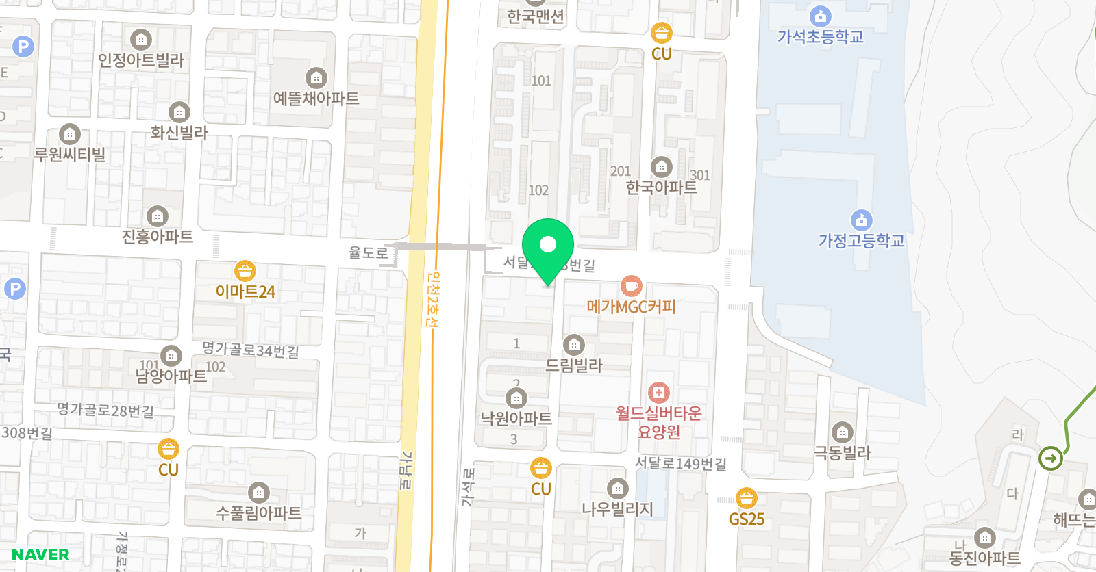 인재 학원 위치