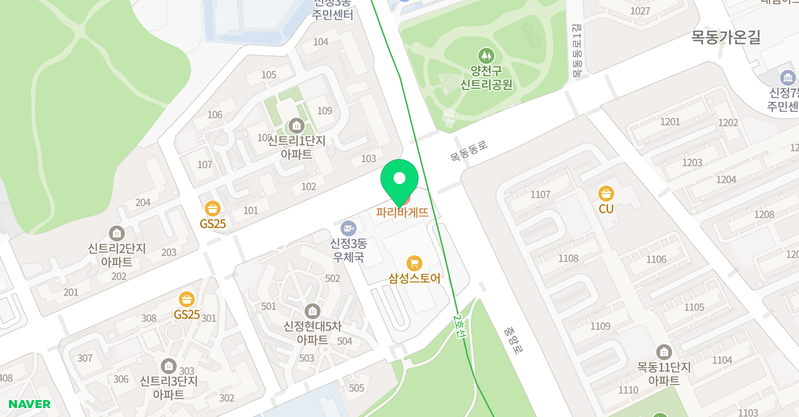 뉴예음 피아노음악학원 위치