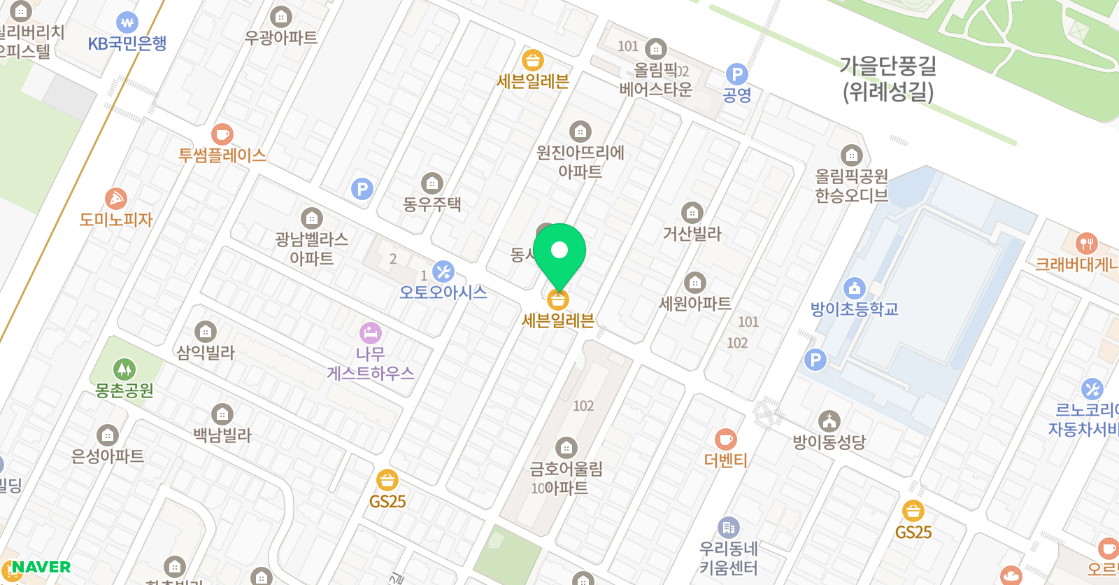 더희원 무용학원 위치