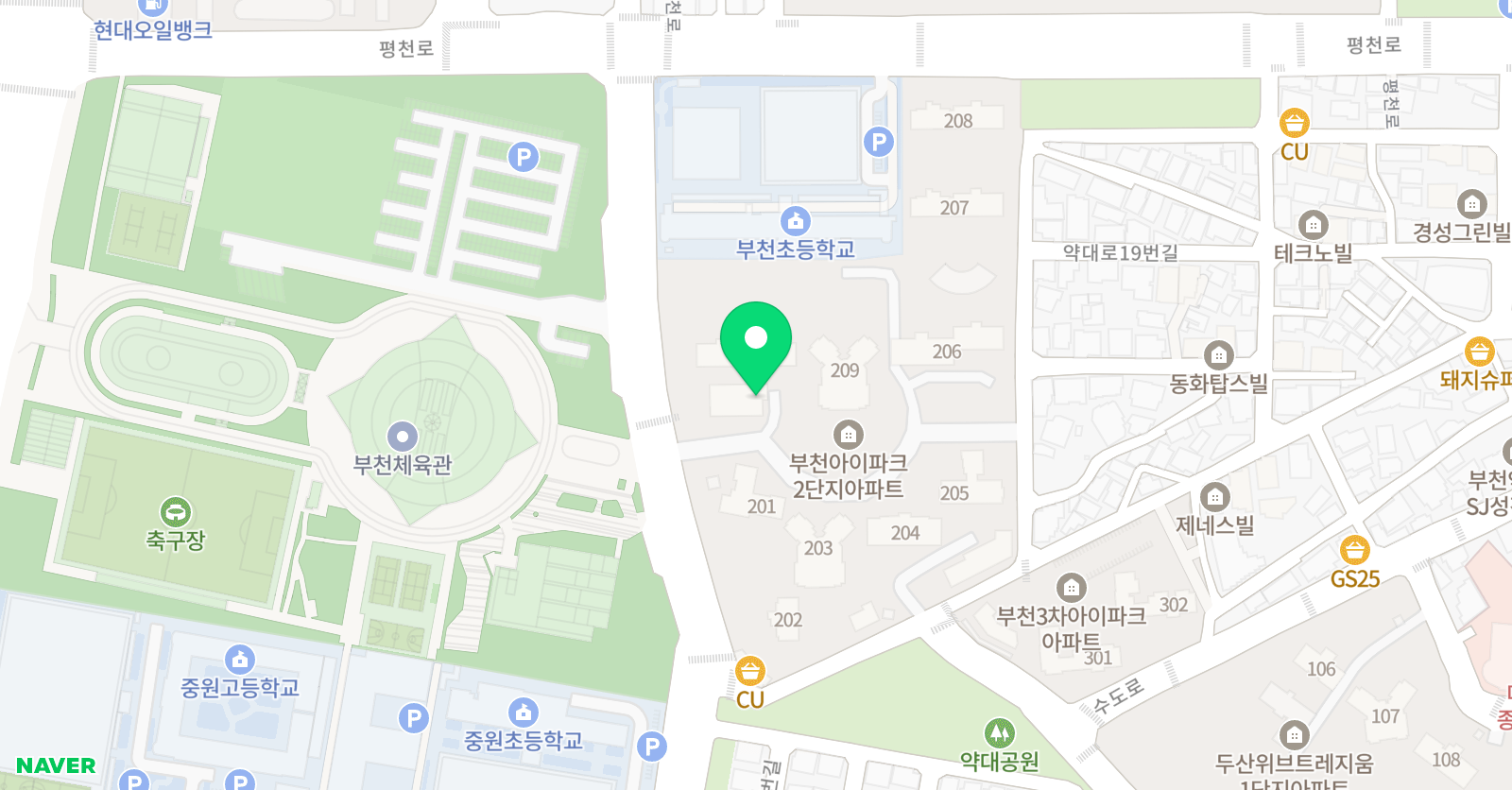 뮤직톡톡 피아노 음악교습소 위치