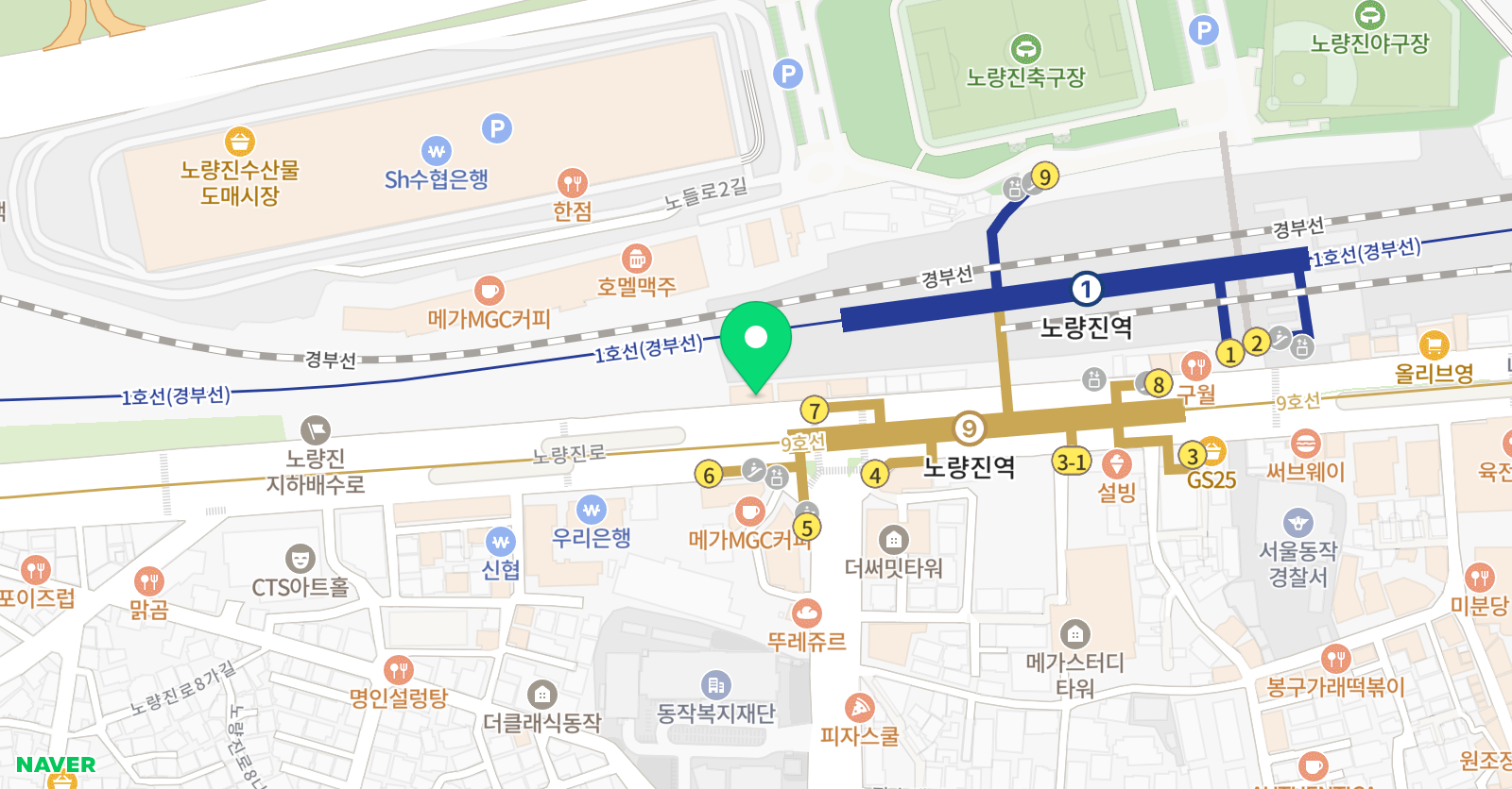 서울조형 미술학원 위치