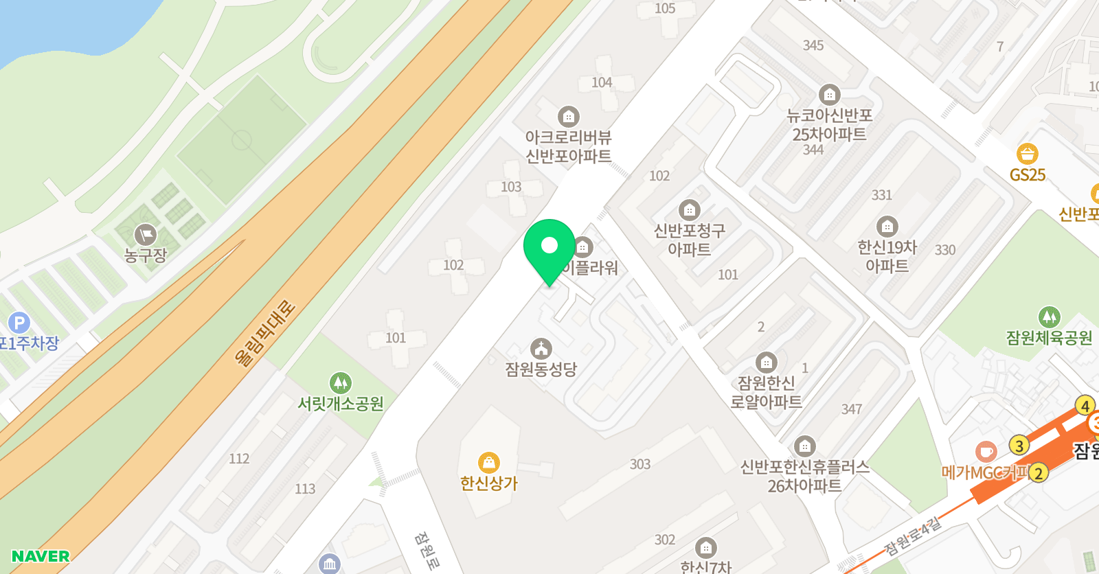 반석 수학학원 위치