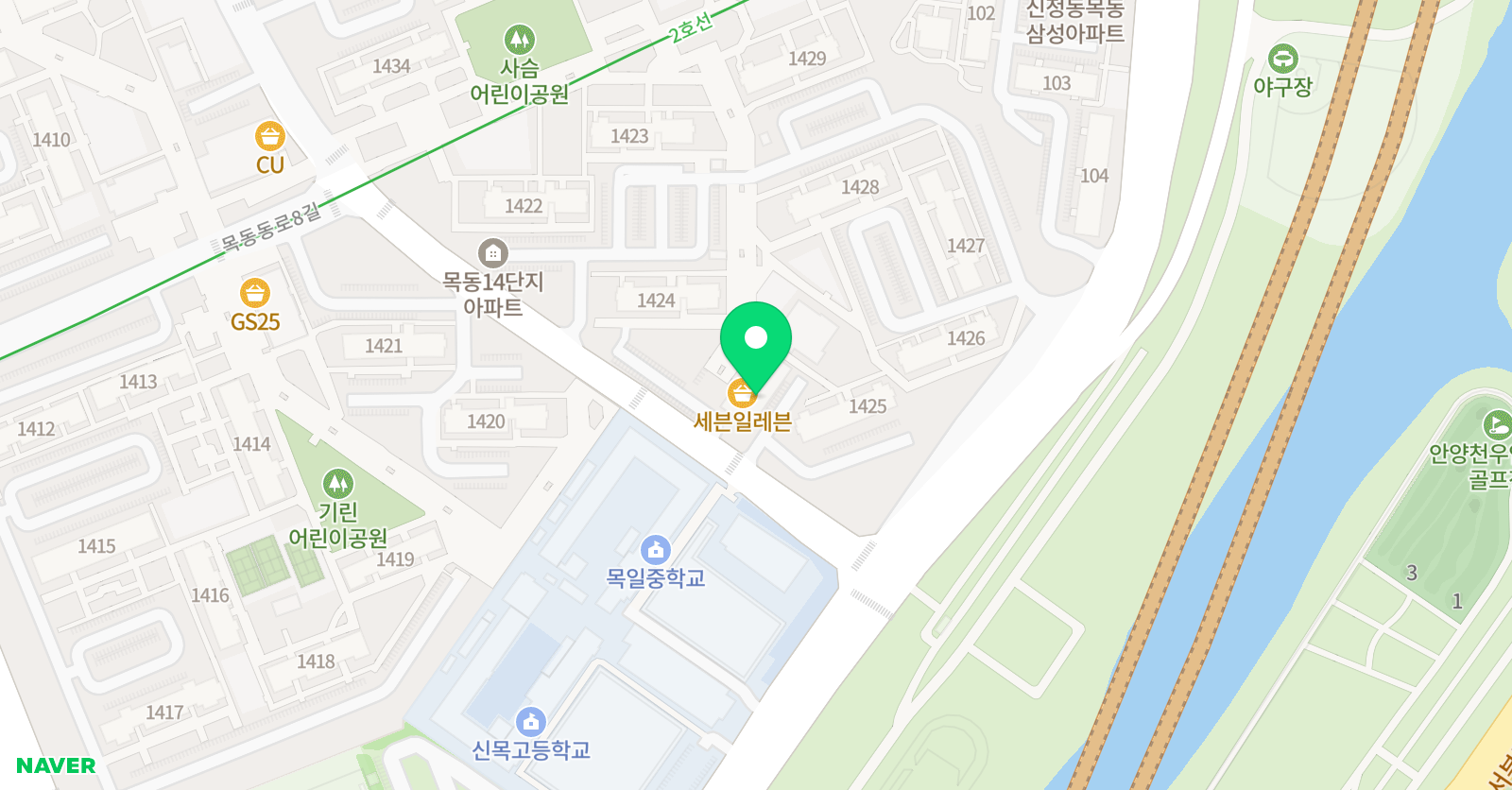 매쓰팝놀이수학의힘 목동점 위치