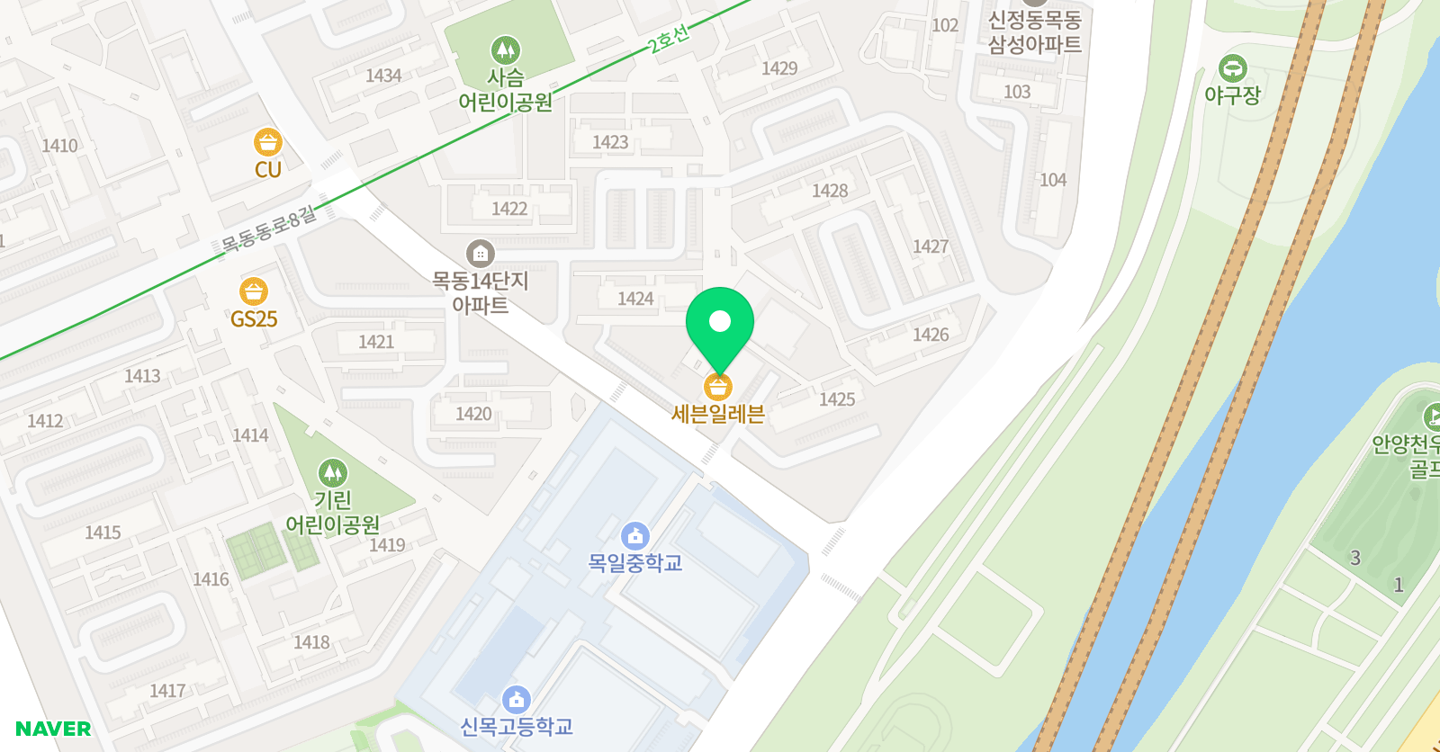 지니뮤직 음악학원 위치