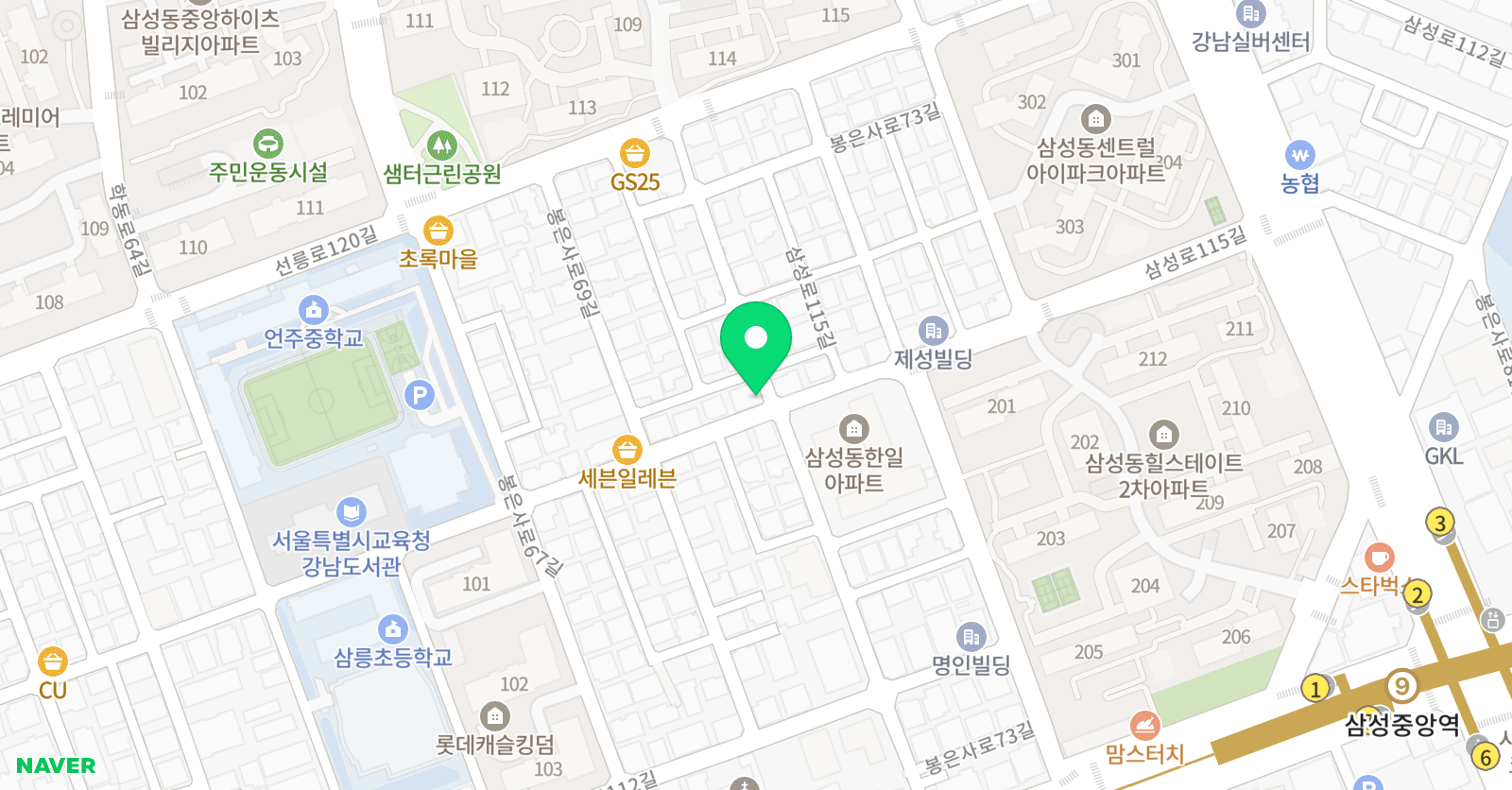 고래 수학 위치