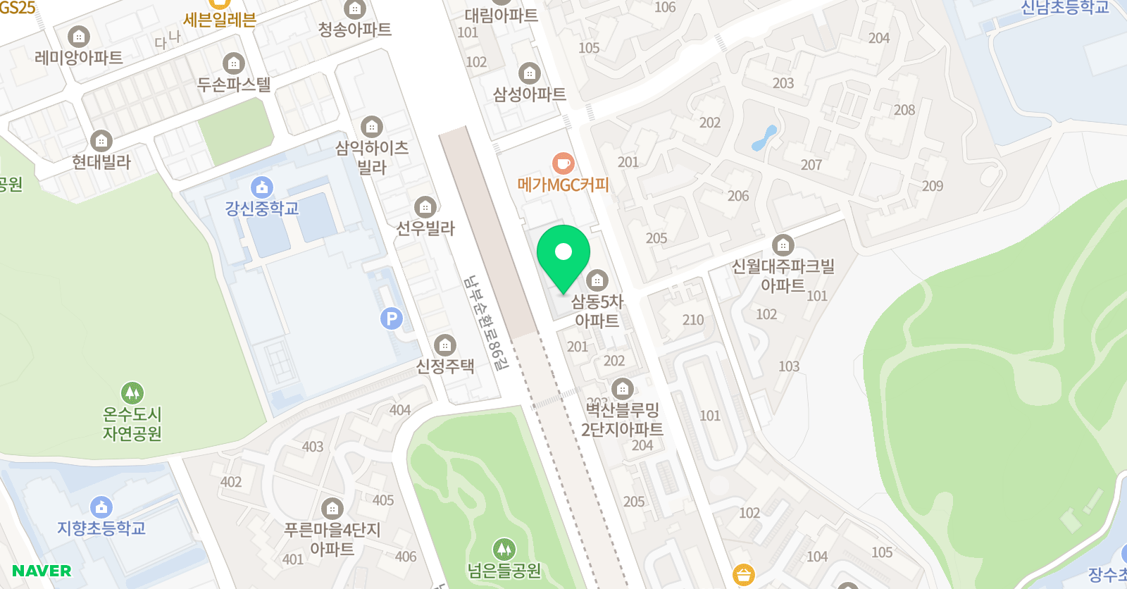 에셋잉글리쉬 영어학원 위치