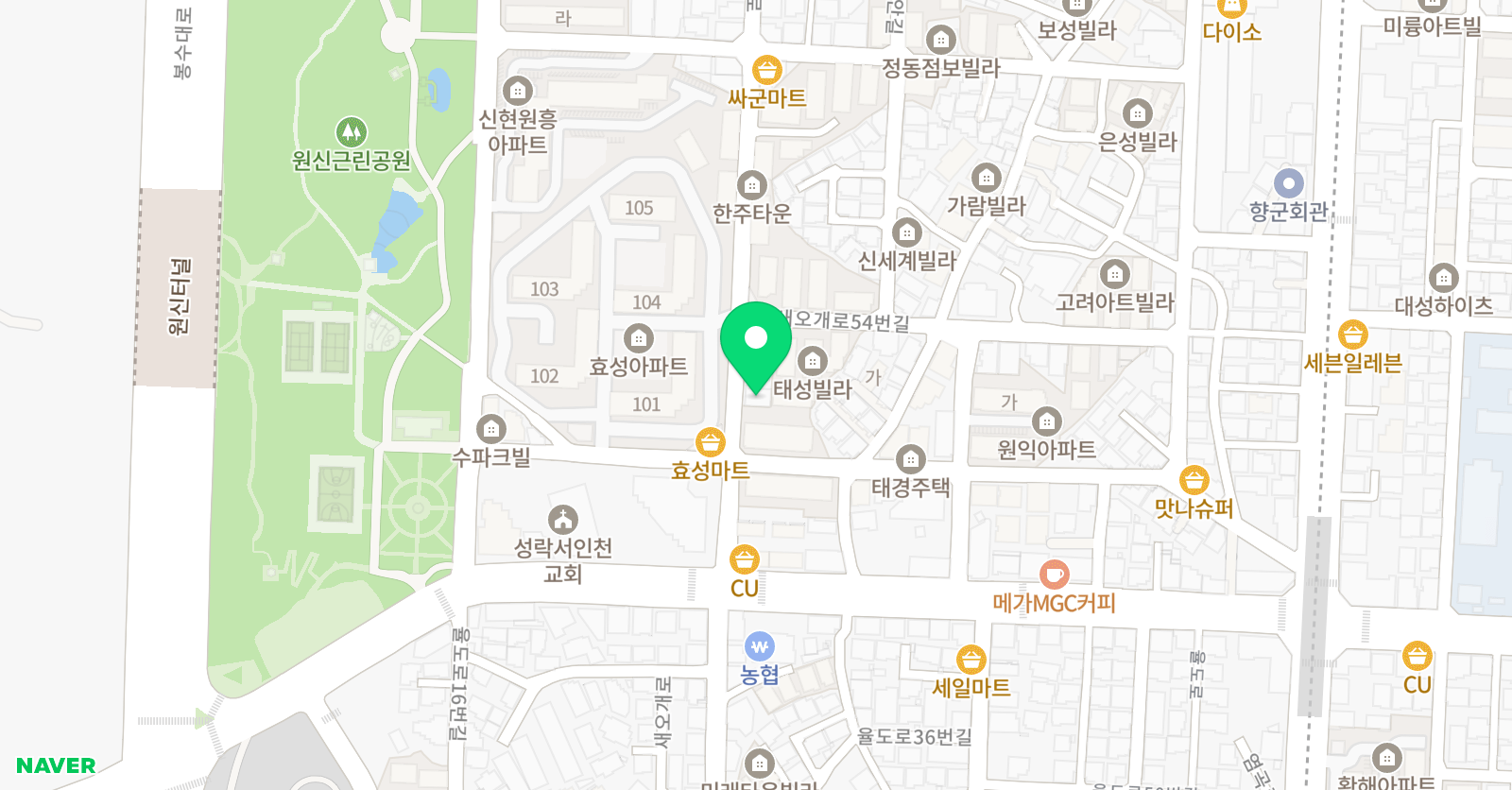 이솝 피아노학원 위치