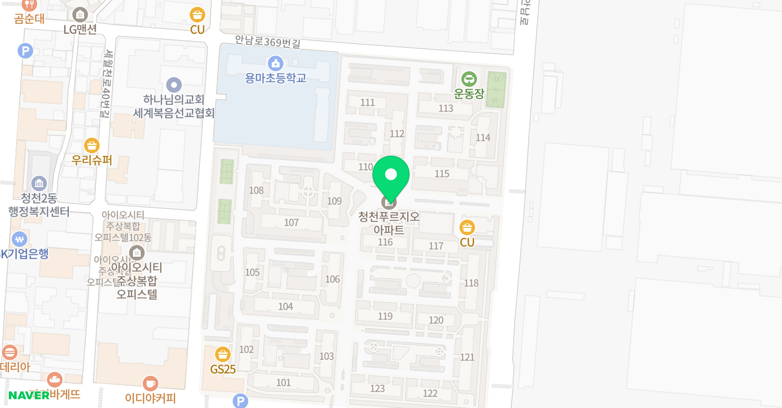 울림 피아노음악교습소 위치