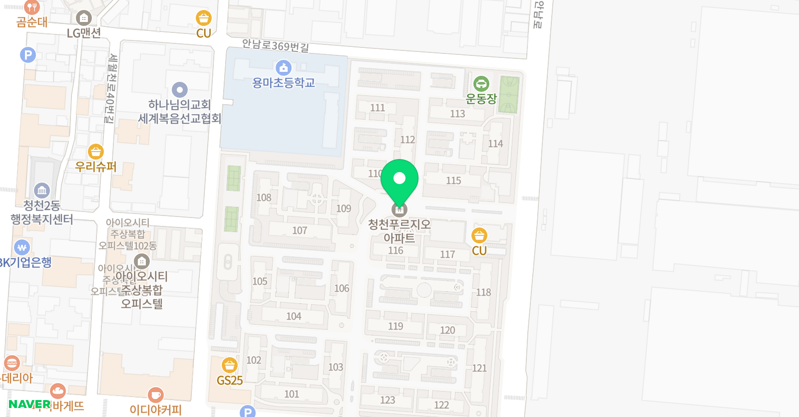 주디 영어학원 위치