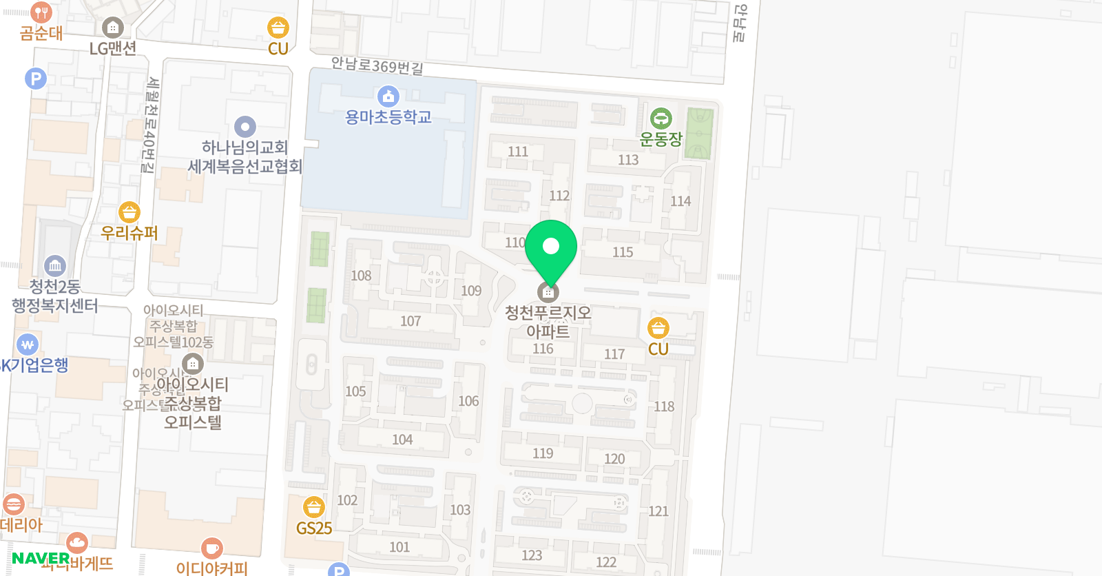 하이 피아노 위치