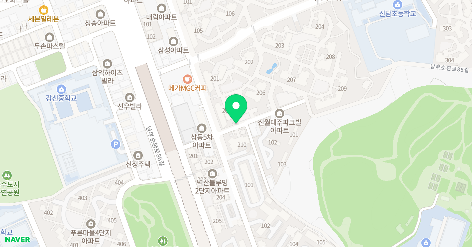 셀라스튜디오 미술교습소 위치