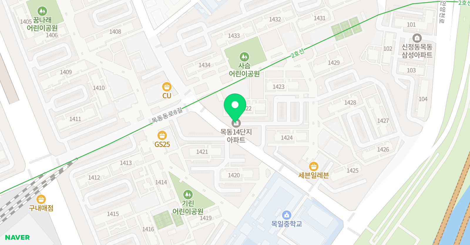 미도움 하바소아트 미술학원 위치