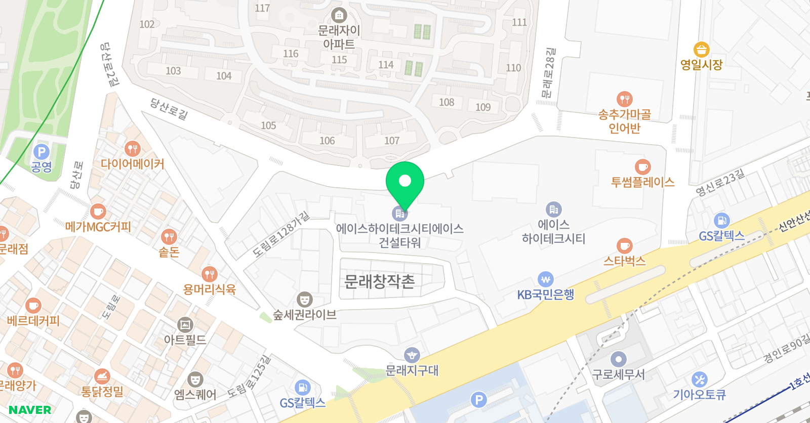 라라클래스 위치