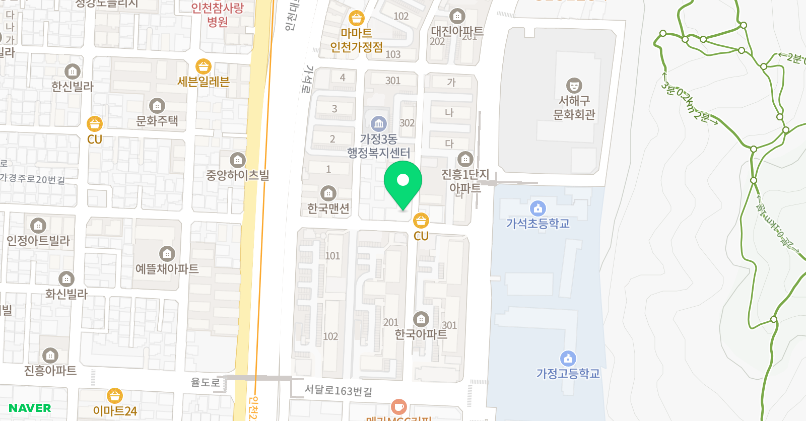 웅진씽크빅 스마트올클래스 가정해드림공부방 위치