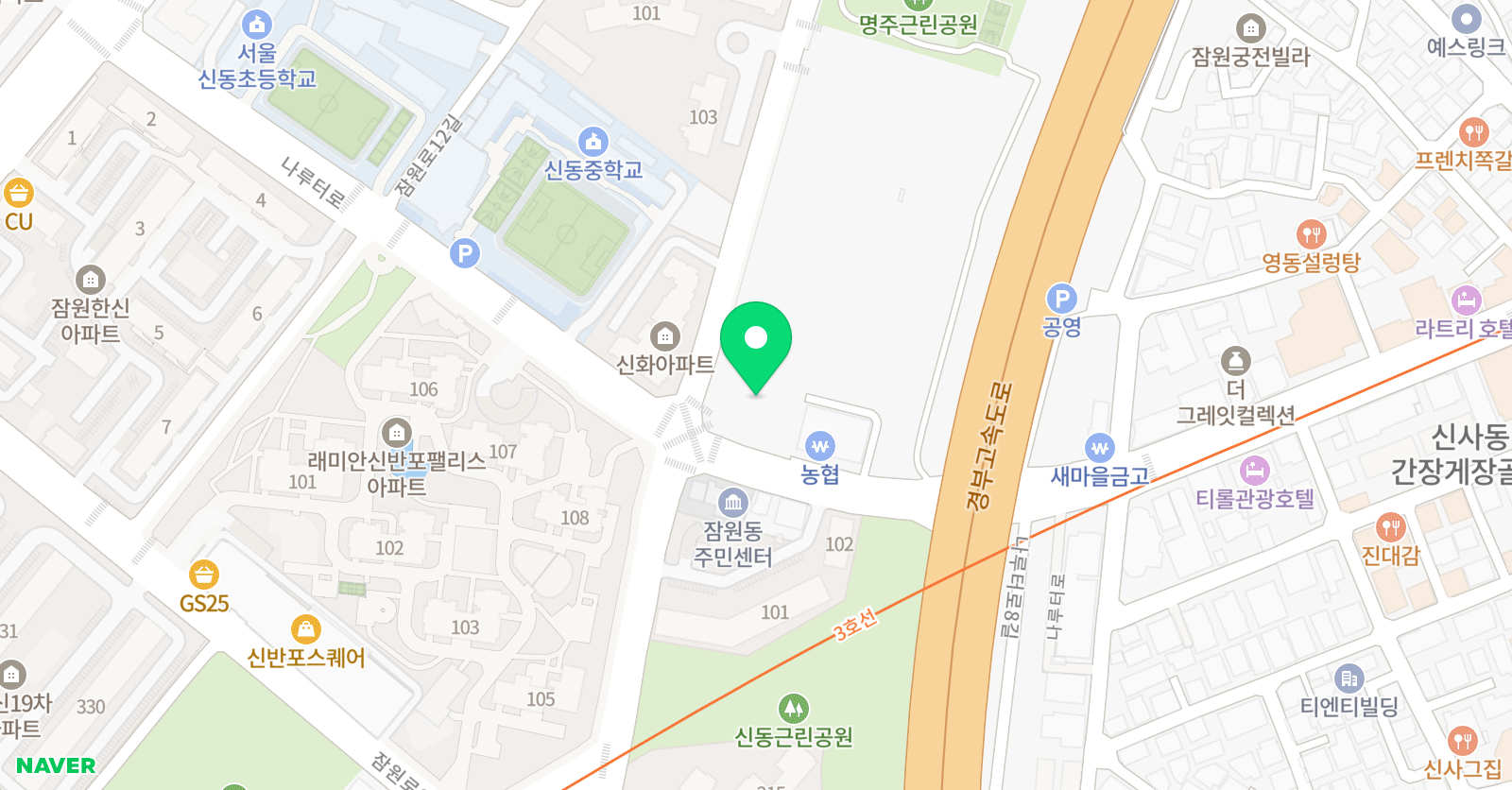 빨간펜수학의달인 신동점 위치