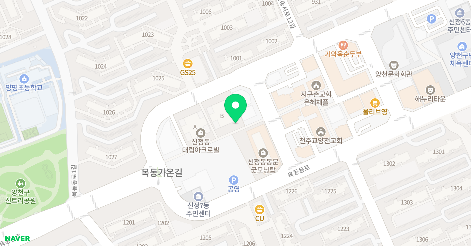엘제이엠 수학원 위치