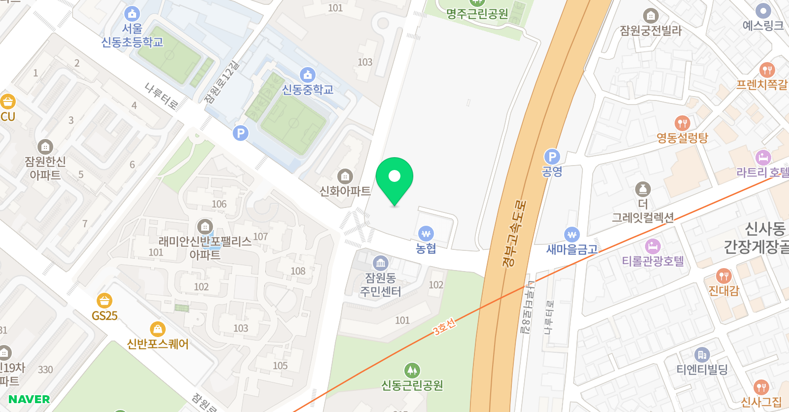 SU 해법수학 위치