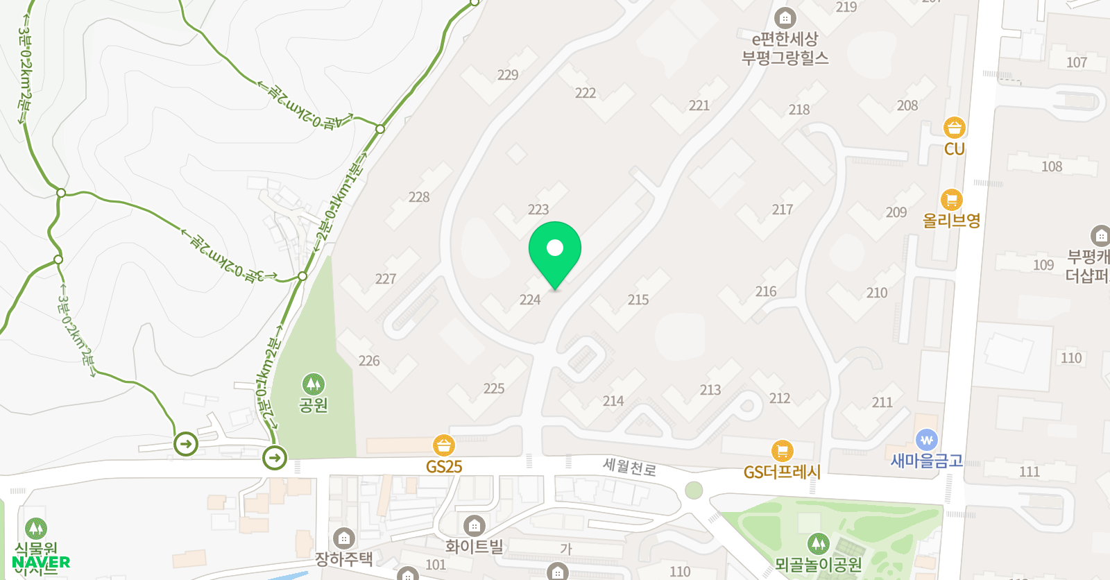 아소비 인천부평그랑힐스224점 위치