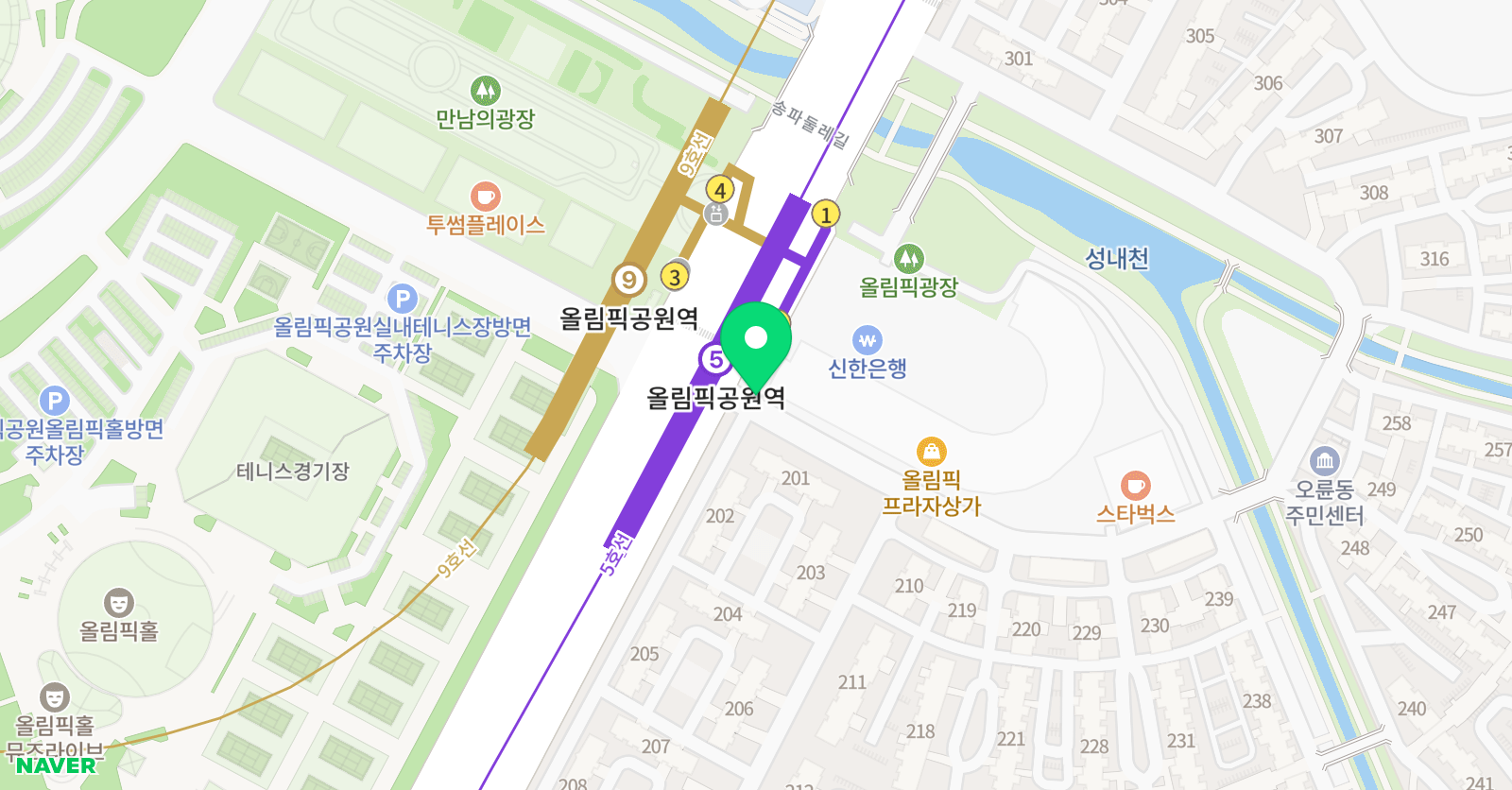 창의로열림 국어논술 학원 위치