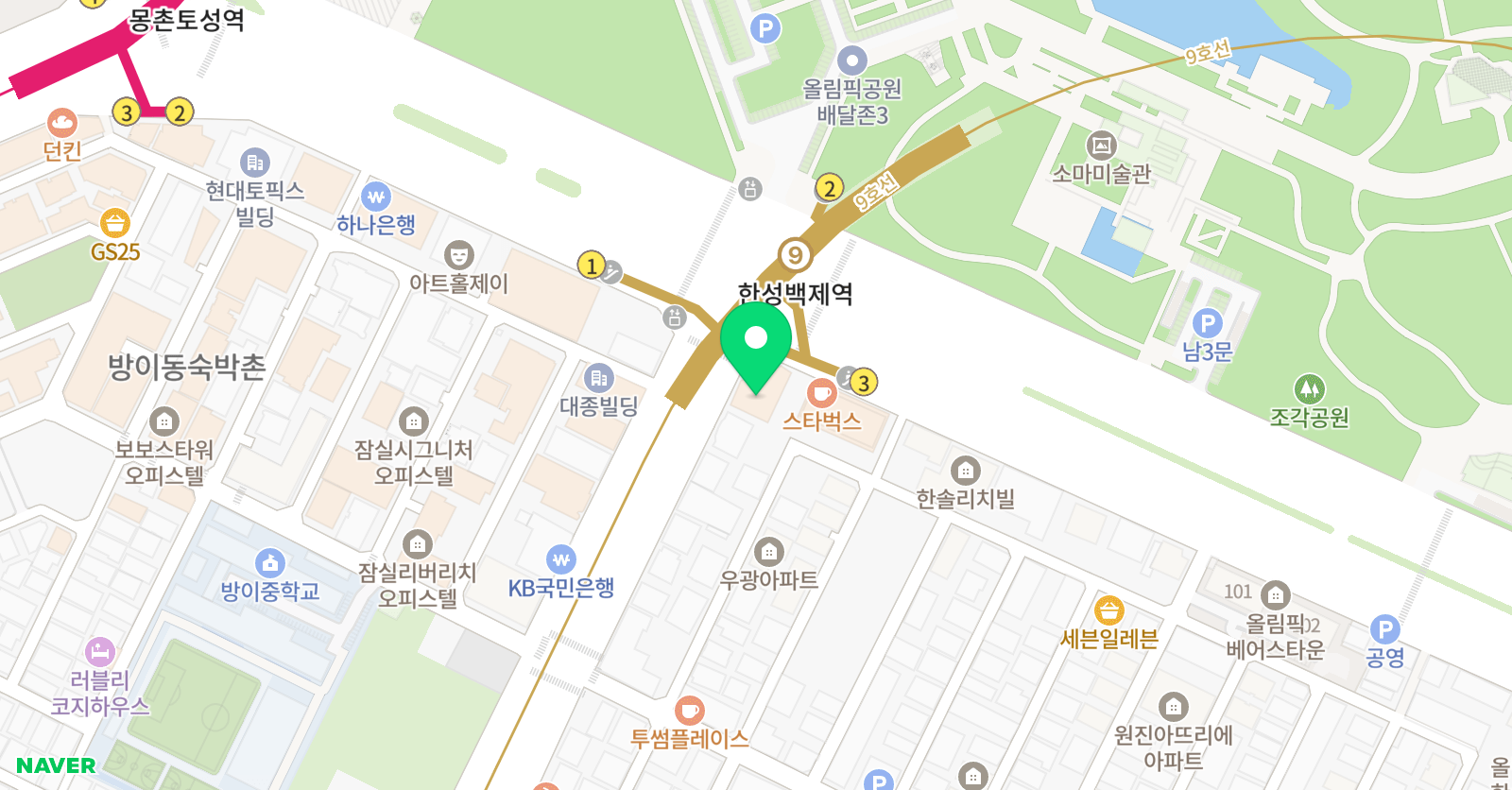 와이즈만 영재교육 송파센터 위치