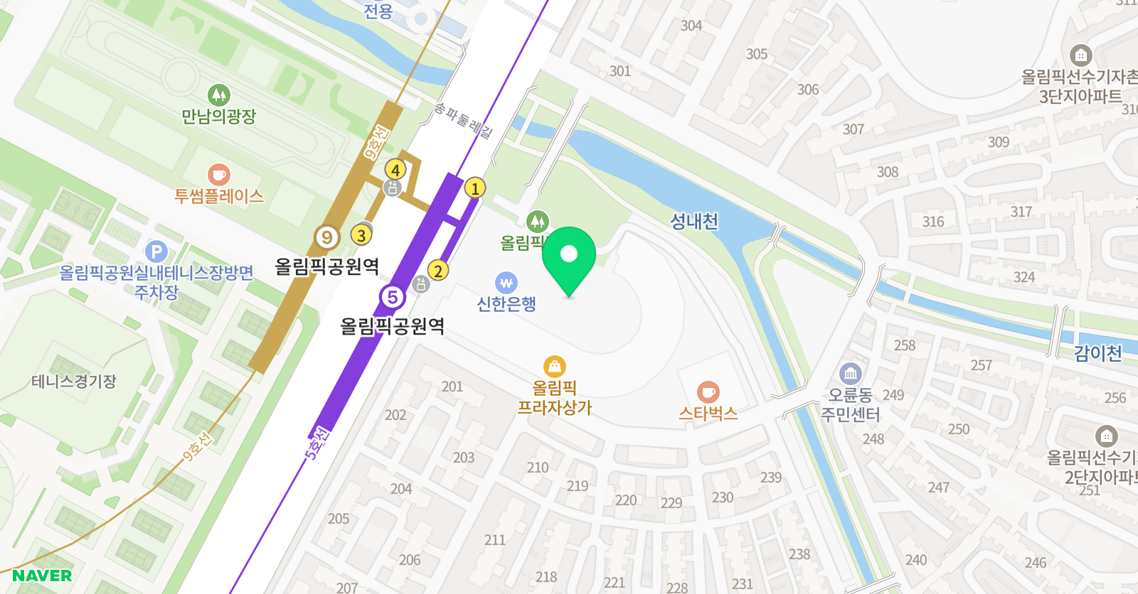 클래식 음악학원 위치
