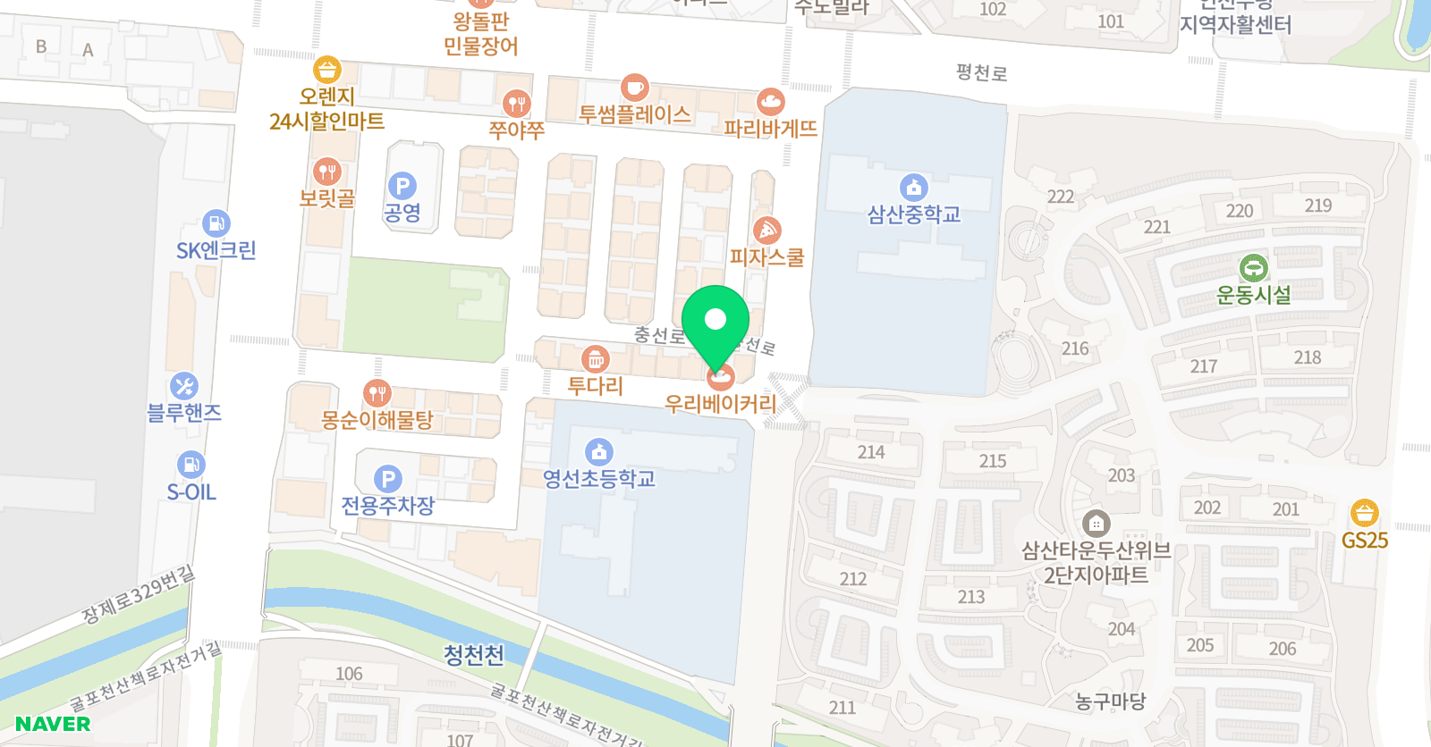 지성 수학 위치