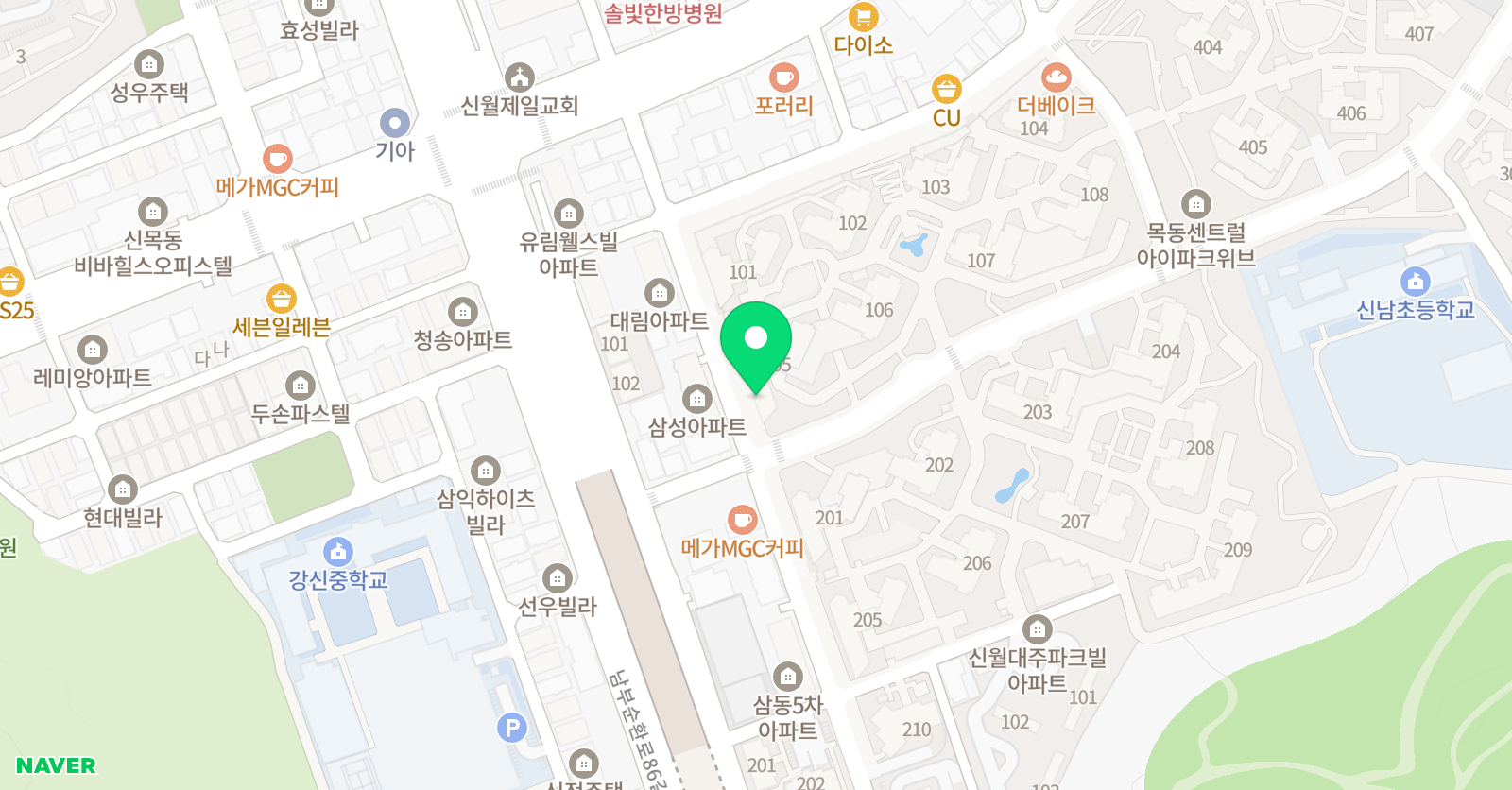 예림아틀리에 미술교습소 위치