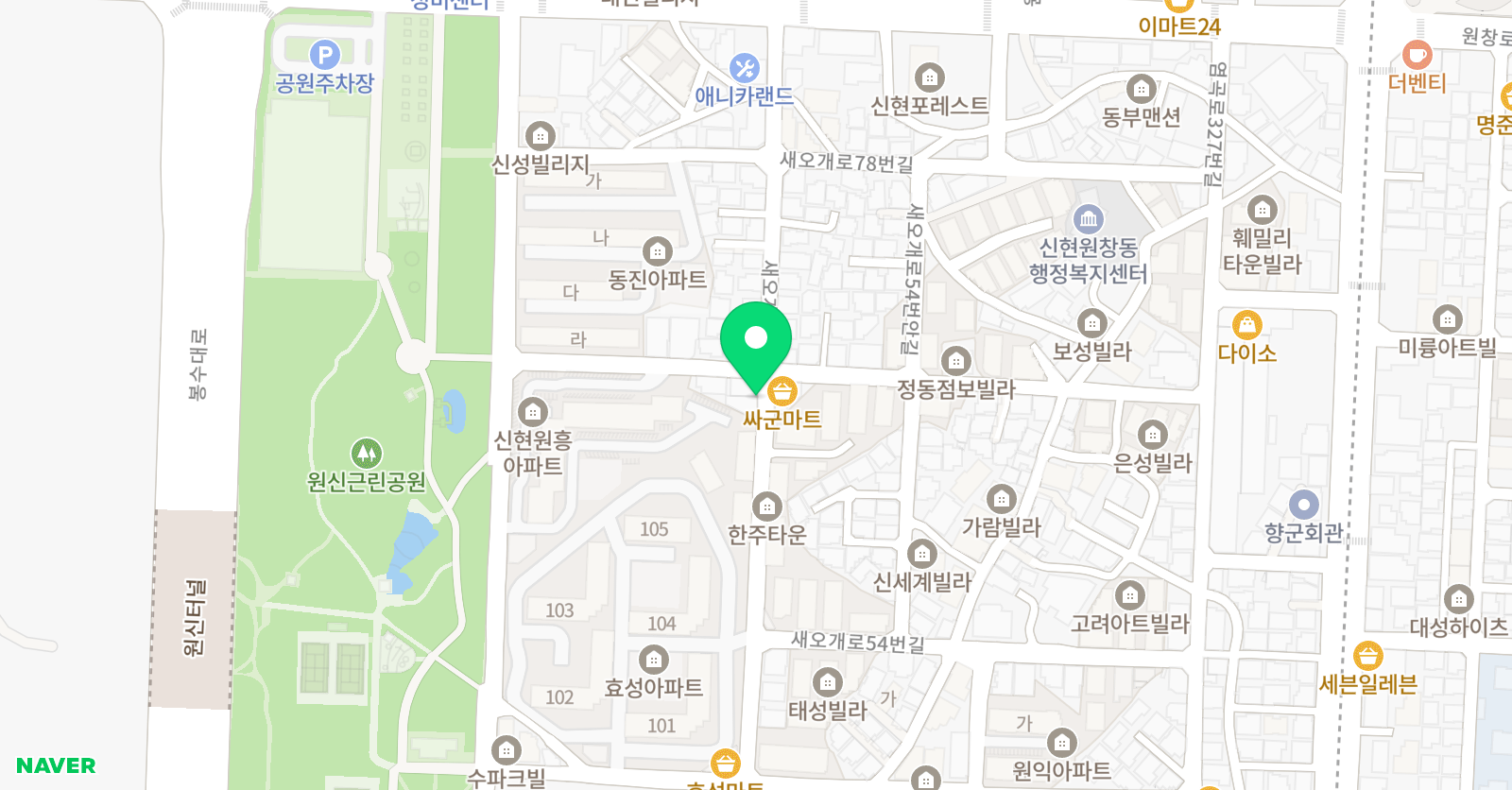 예음 음악원 교습소 위치