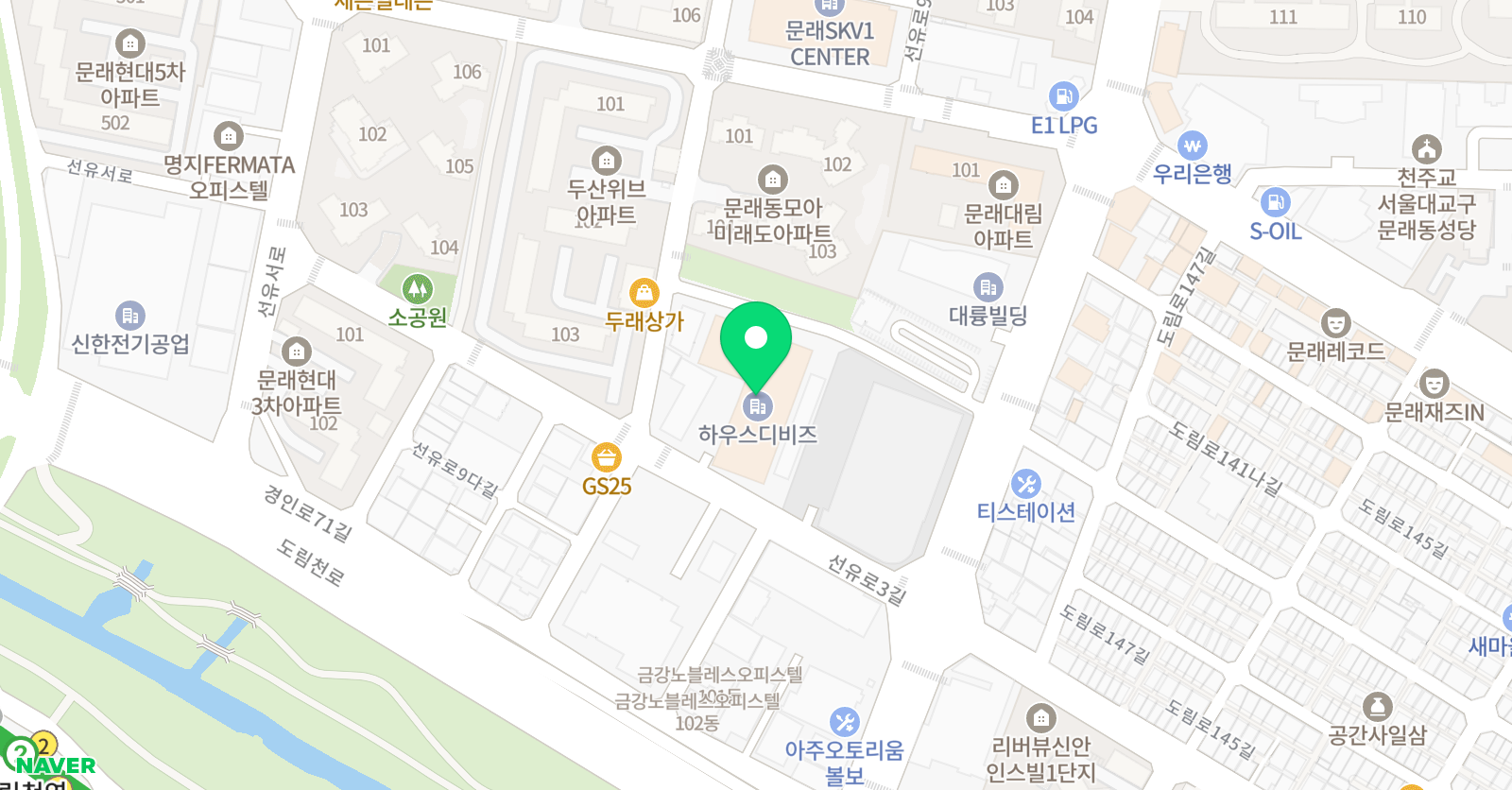 놀작마이아트 키즈아르떼 교습소 위치