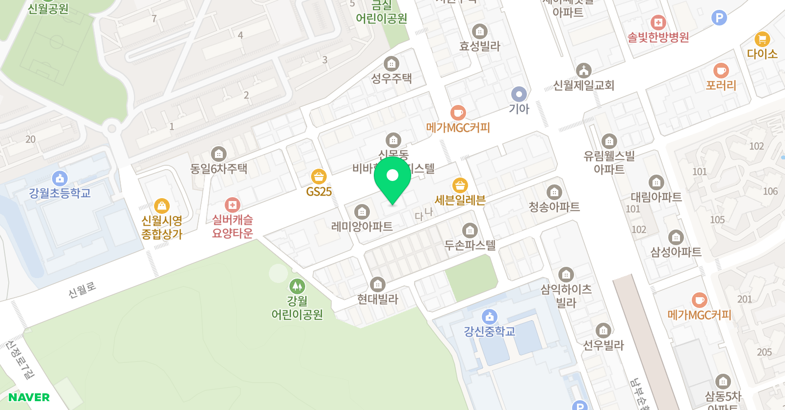 원클래스 수학교습소 위치