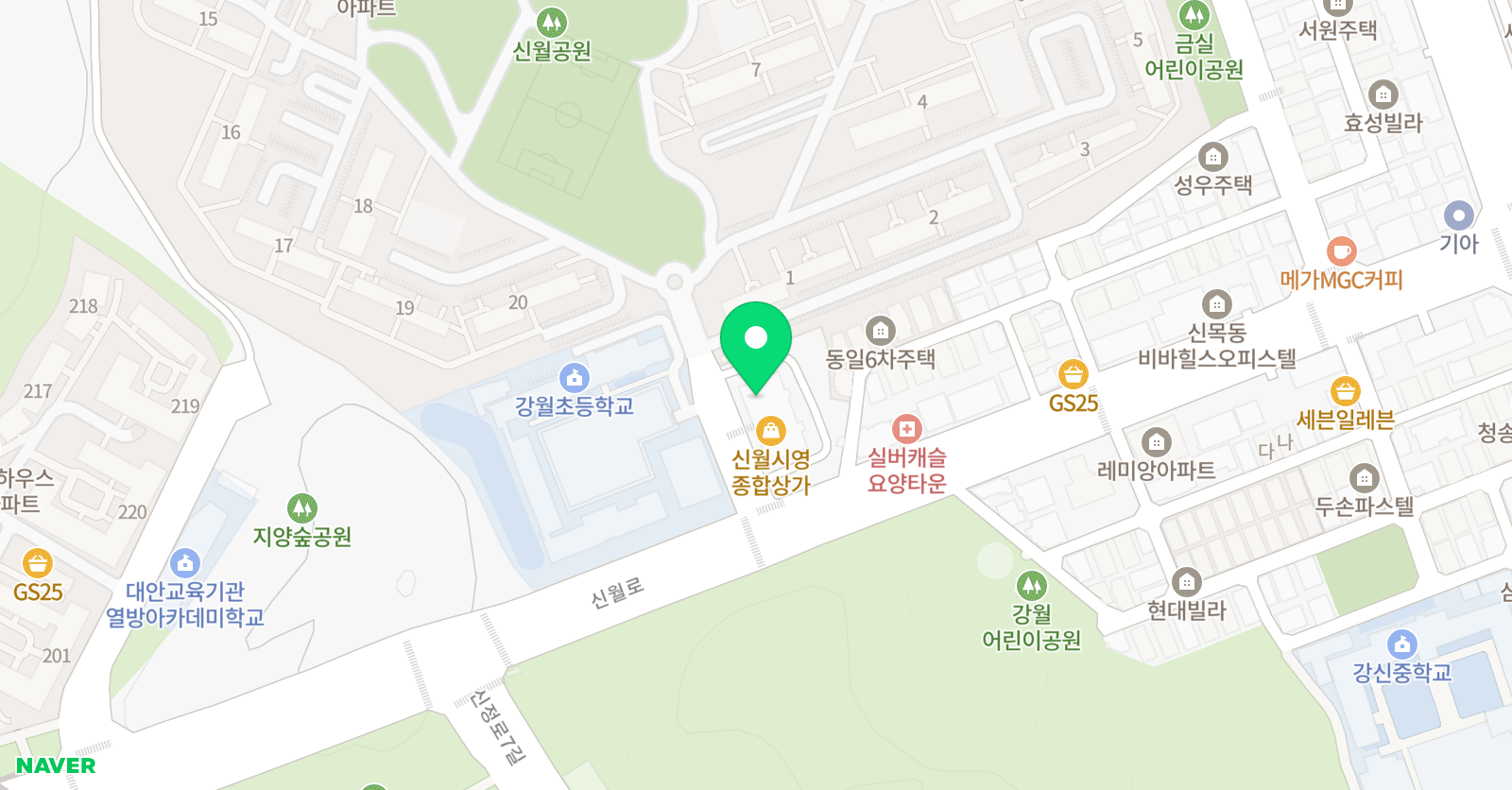 꿈그리다 미술 위치
