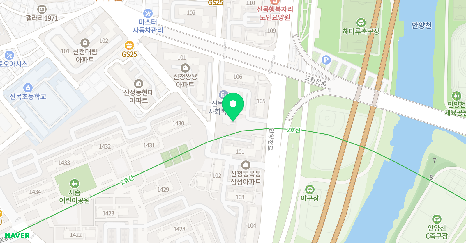 위너스 태권도 목동관 위치
