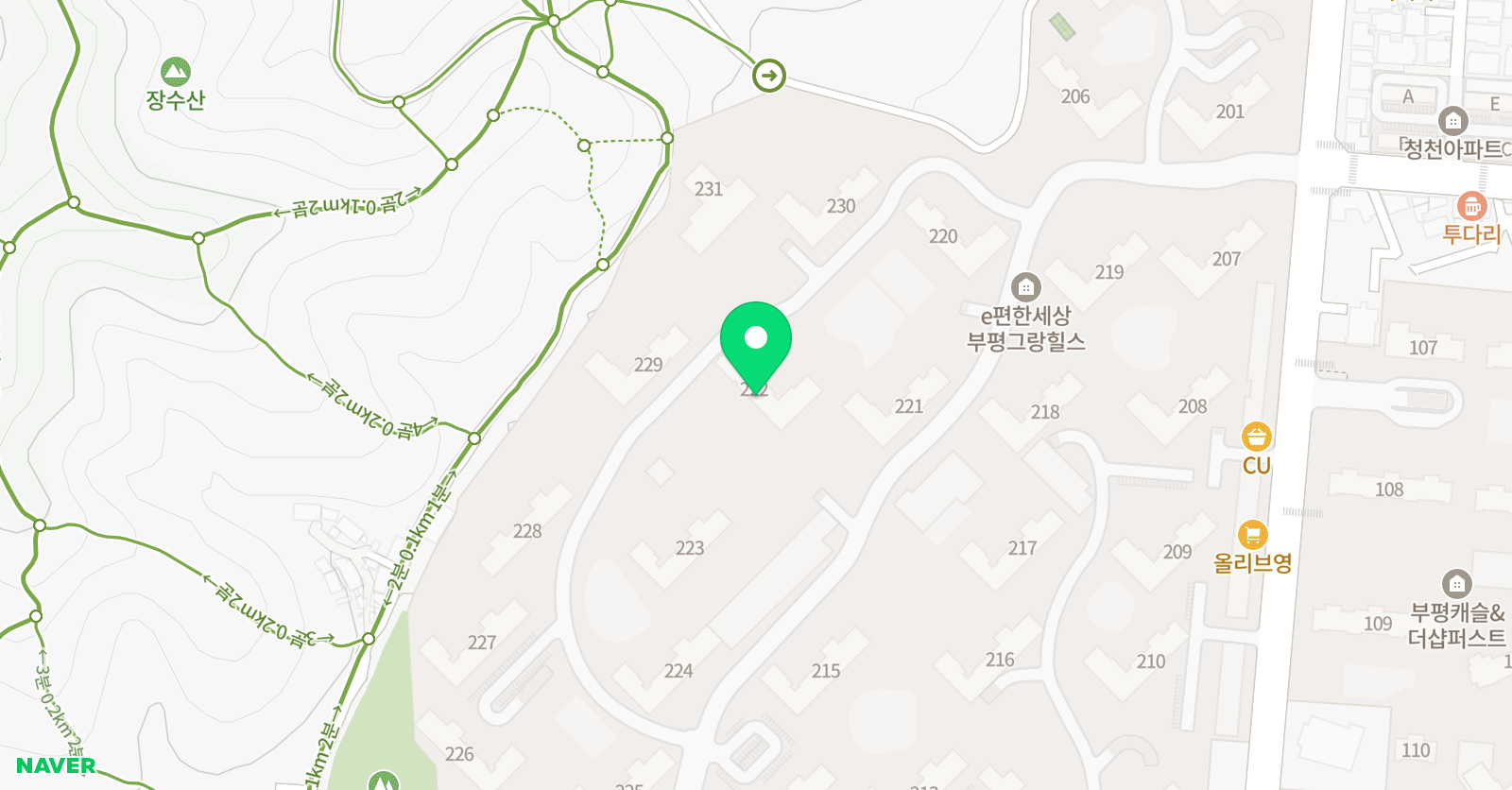 기탄사고력교실 부평그랑힐스222동점 위치