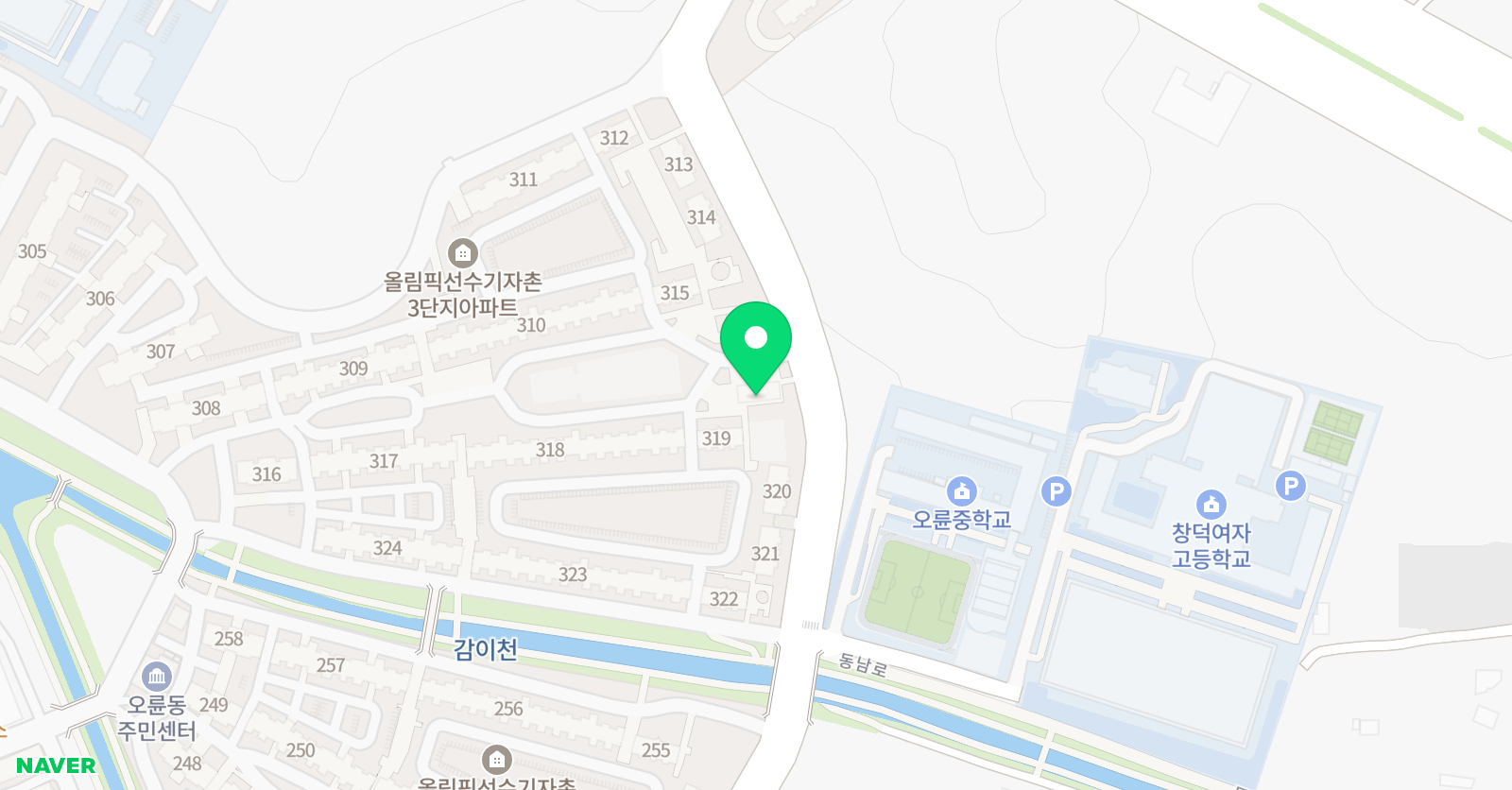 플레이팩토 올림픽선수촌교육원 위치