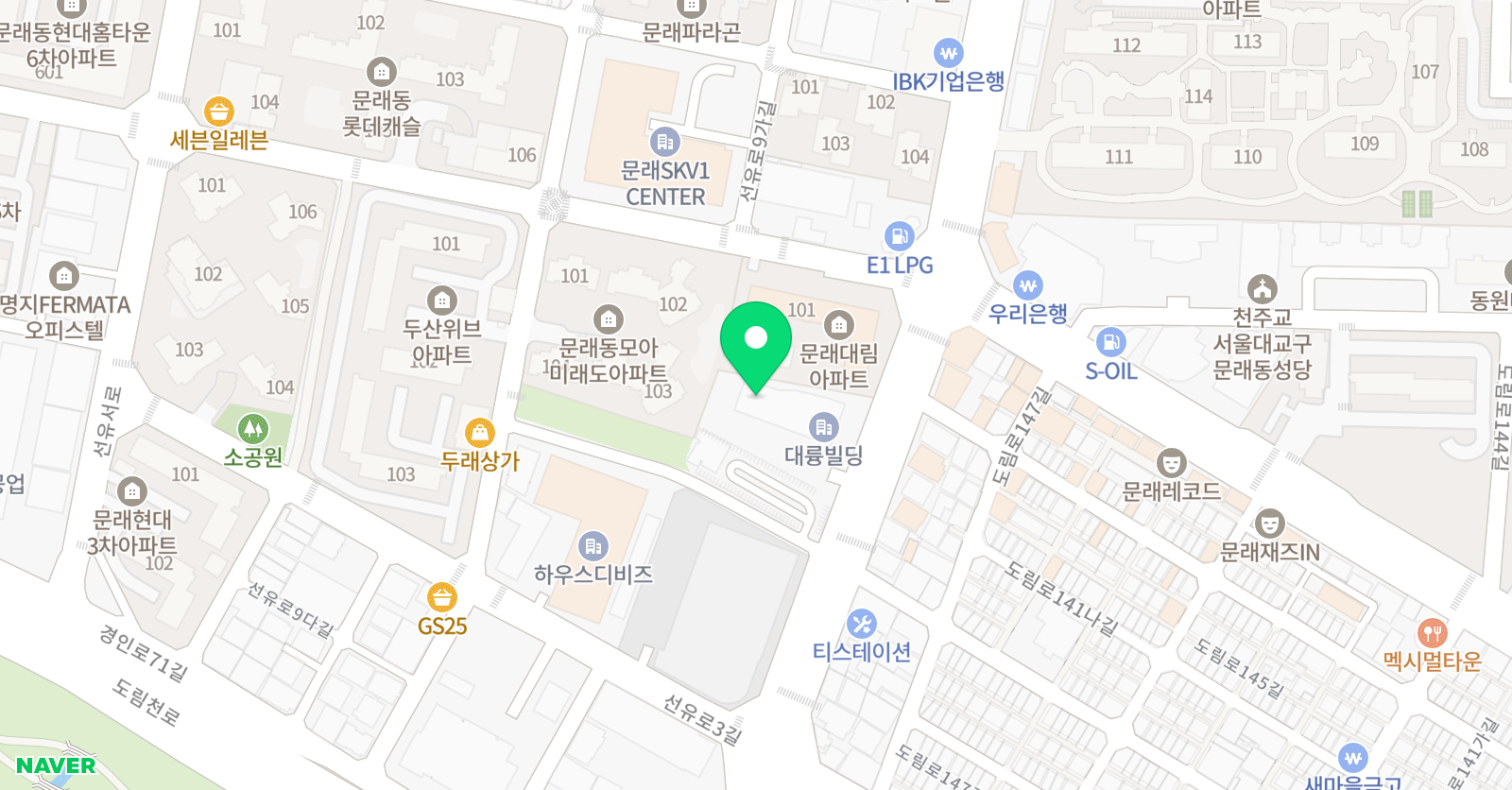 아이월드 위치