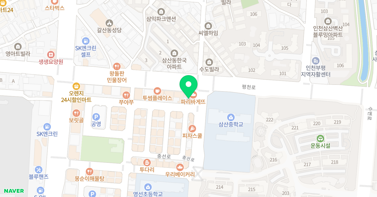JMP 피아노음악학원 위치