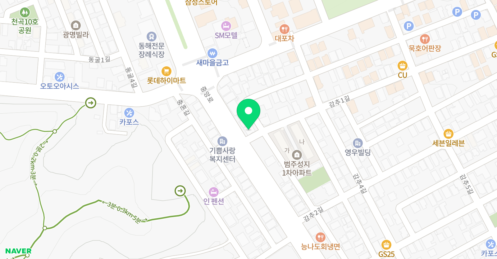 퍼니 아트미술학원 위치