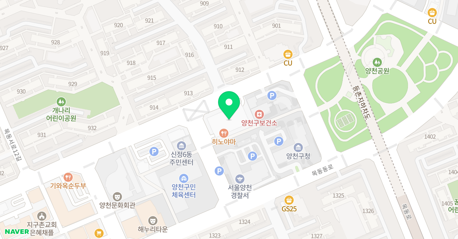 킨더벨트 미술학원 위치