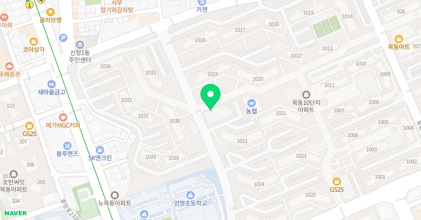 경희대석사 태권도장 위치