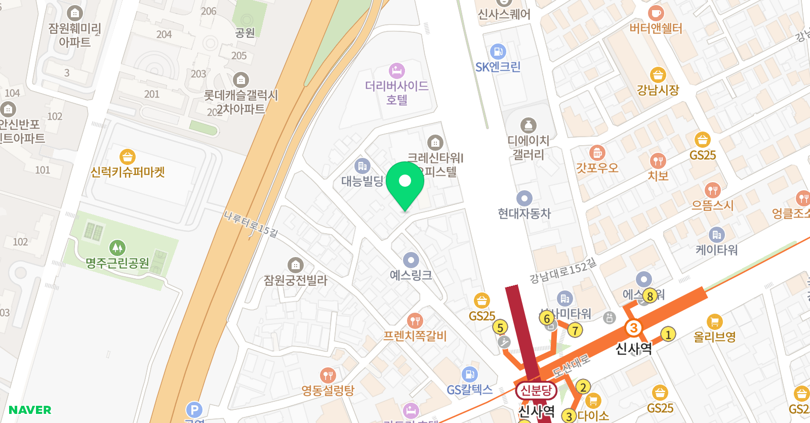 민액터스 연기학원 위치
