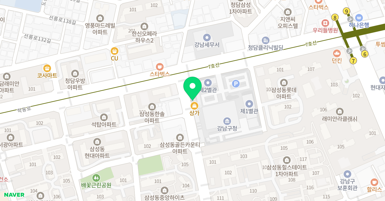 라라뮤직 위치