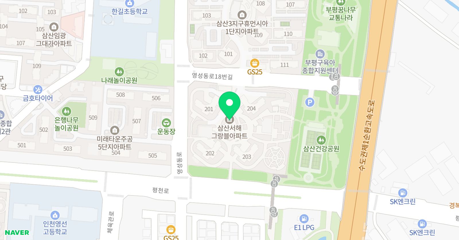 필아트미술 부평삼산교습소 위치