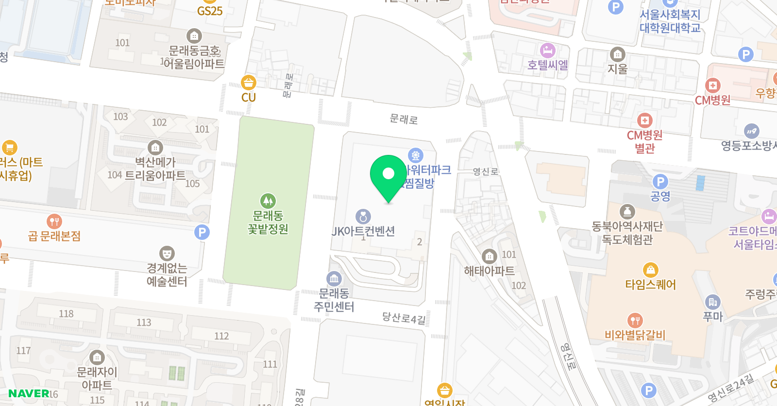 더온 무용학원 위치